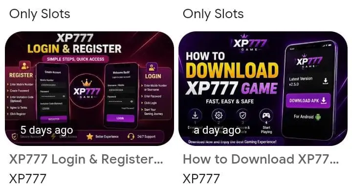 XP777 Game download APK latest version 2026.